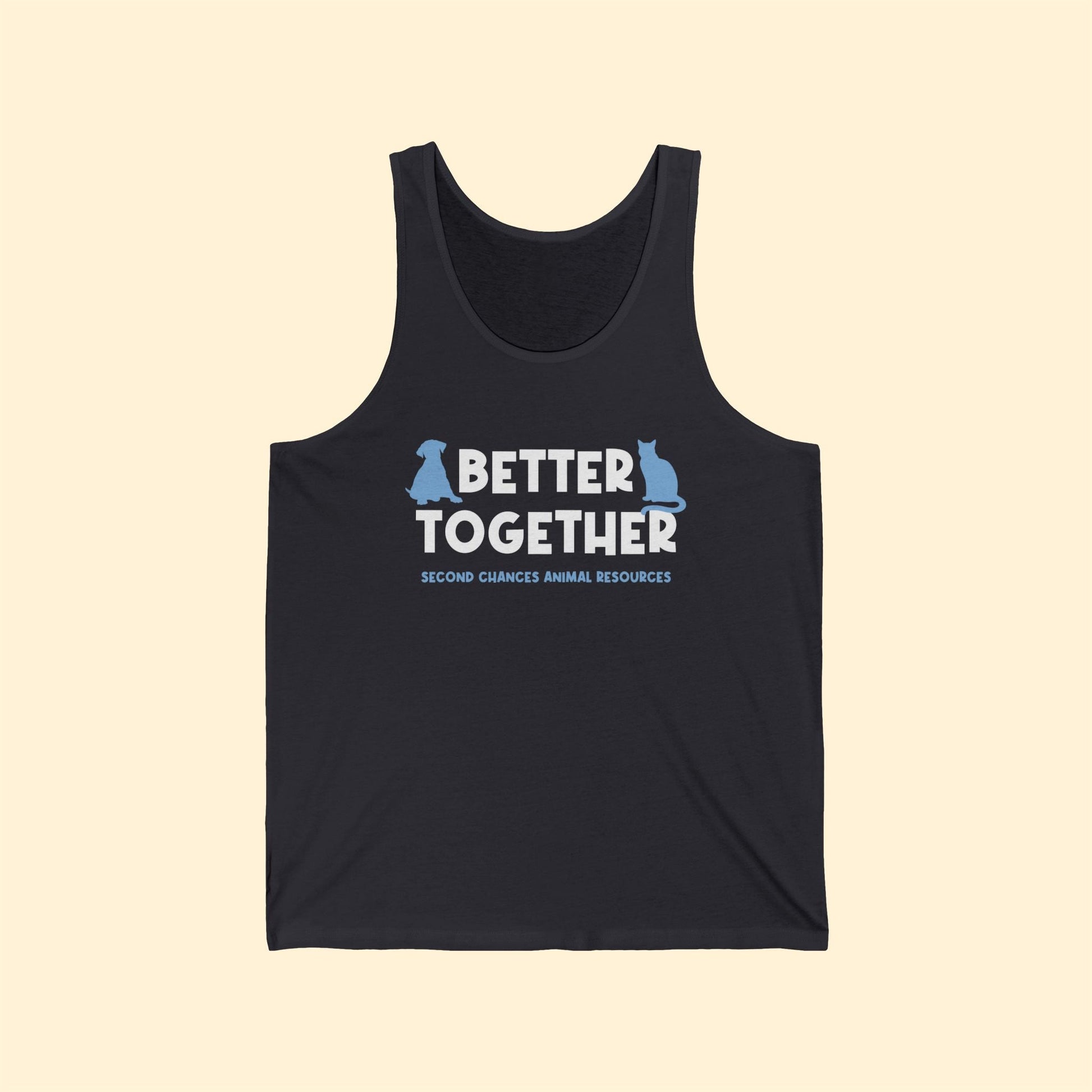 Better Together | FUNDRAISER for SCAR | Unisex Jersey Tank - Detezi Designs - 27839989069872496089