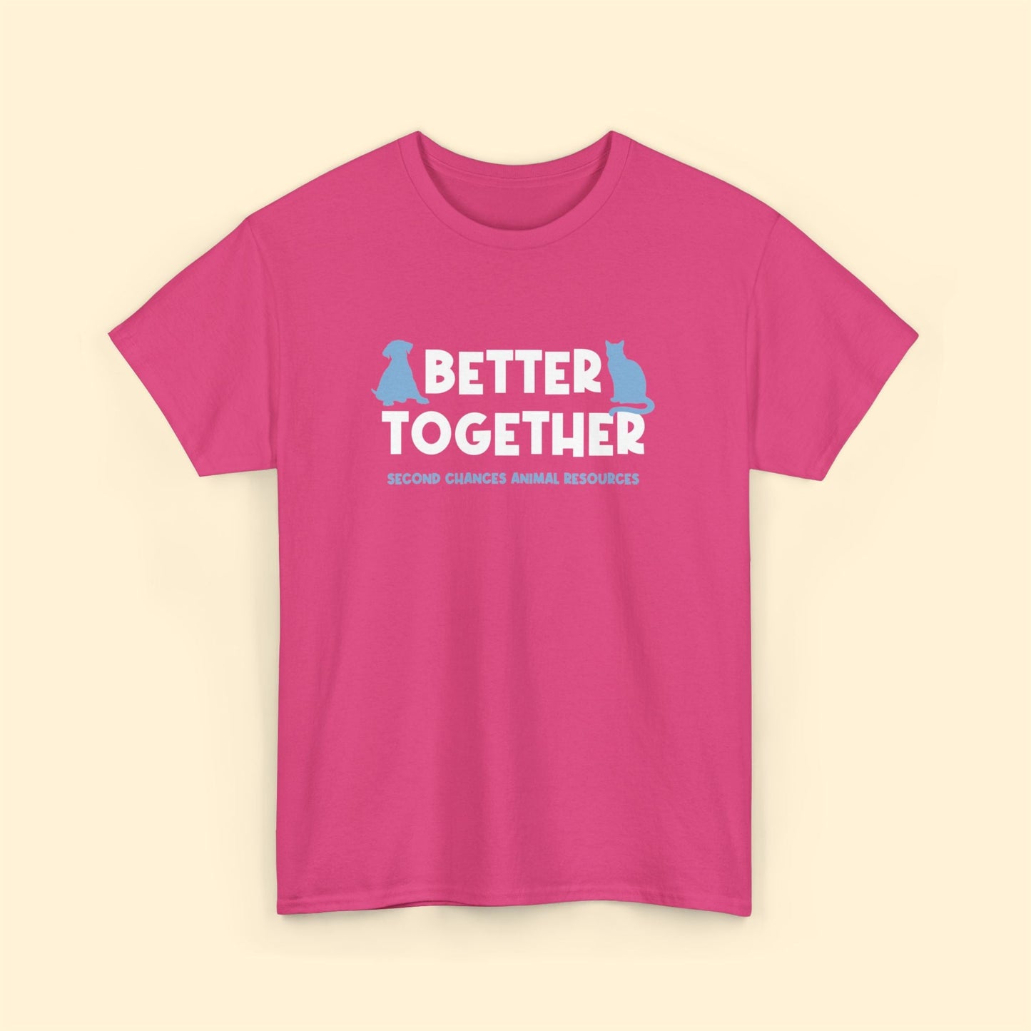 Better Together | FUNDRAISER for SCAR | Unisex T - shirt - Detezi Designs - 16242241488025376998