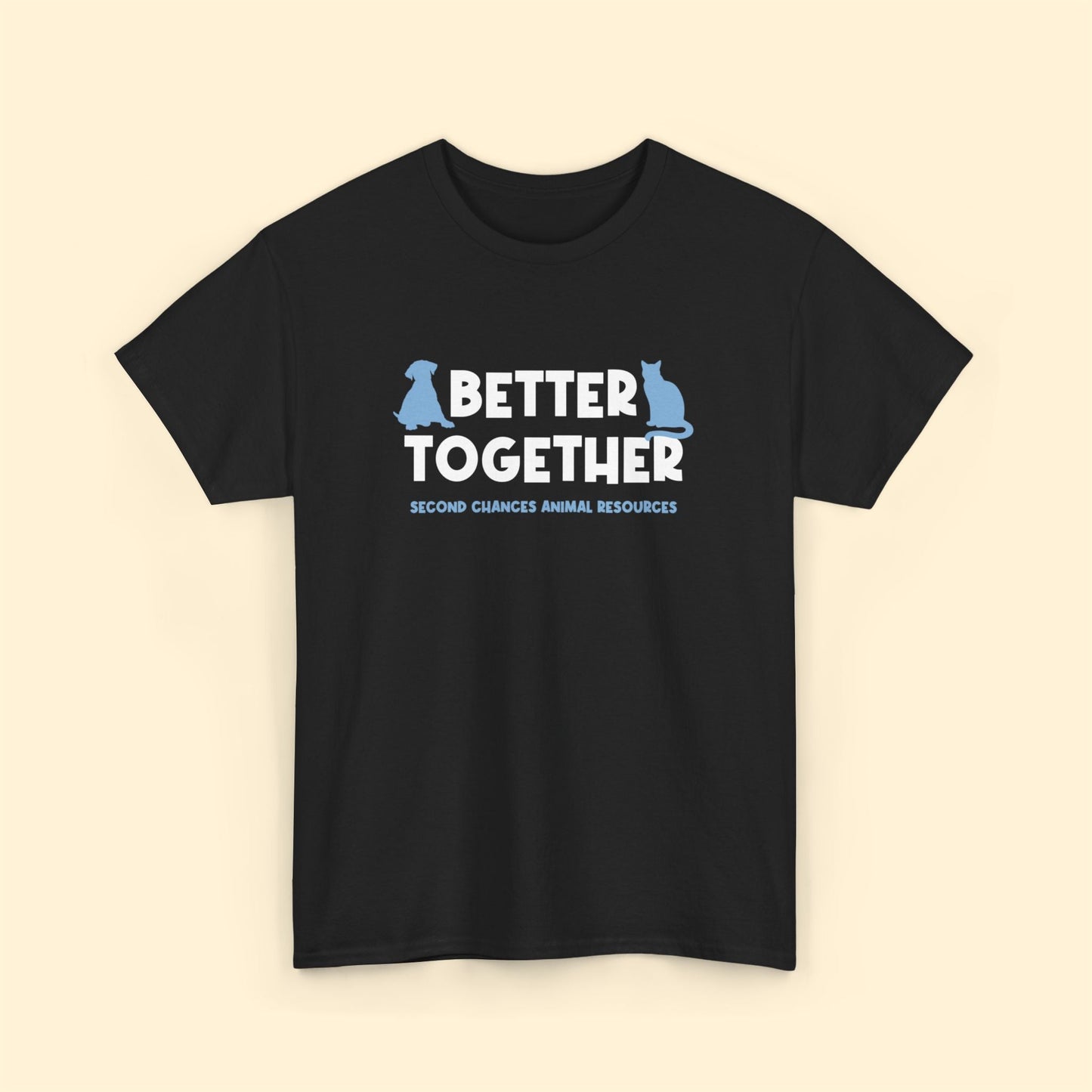 Better Together | FUNDRAISER for SCAR | Unisex T - shirt - Detezi Designs - 28779583968650273371