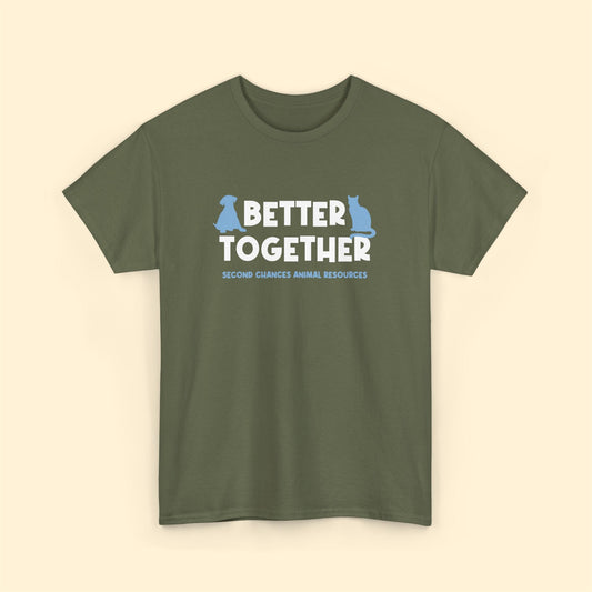 Better Together | FUNDRAISER for SCAR | Unisex T - shirt - Detezi Designs - 70473469761865648117