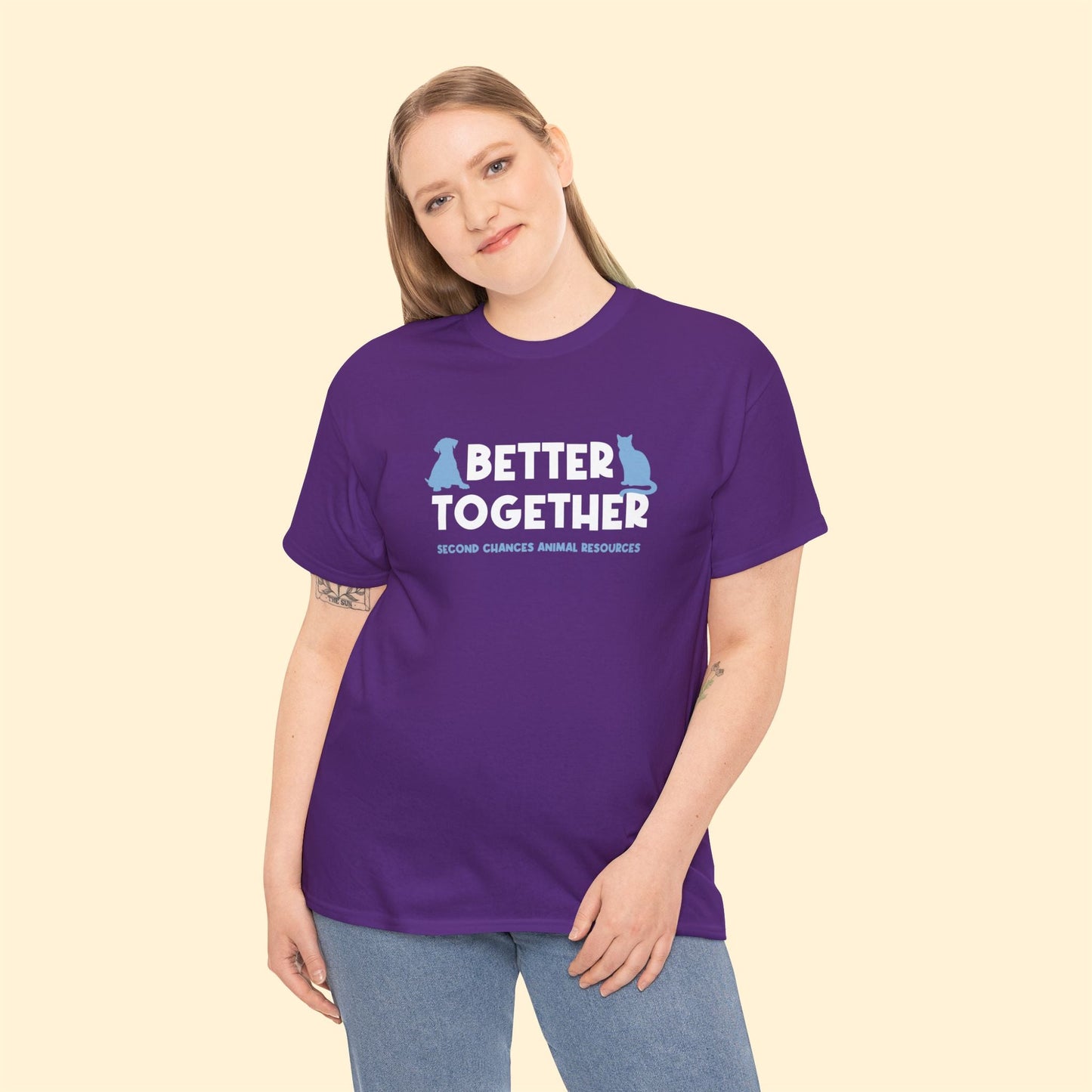 Better Together | FUNDRAISER for SCAR | Unisex T - shirt - Detezi Designs - 70473469761865648117