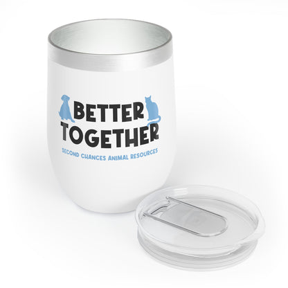 Better Together | FUNDRAISER for SCAR | Wine Tumbler - Detezi Designs - 22209979172916824311