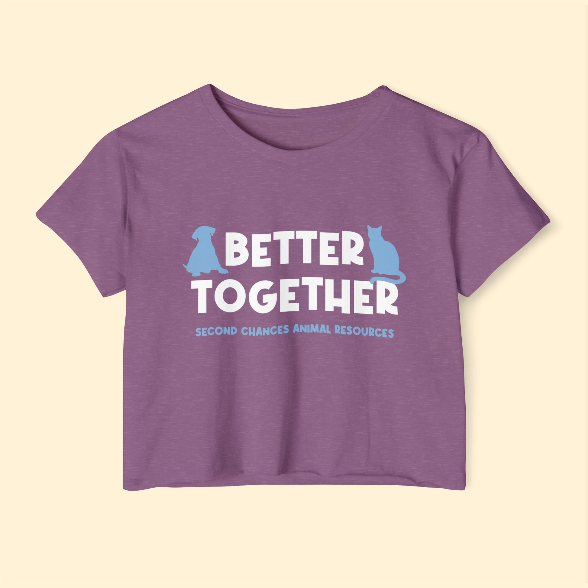 Better Together | FUNDRAISER for SCAR | Women's Festival Crop Top - Detezi Designs - 24969199816271526034