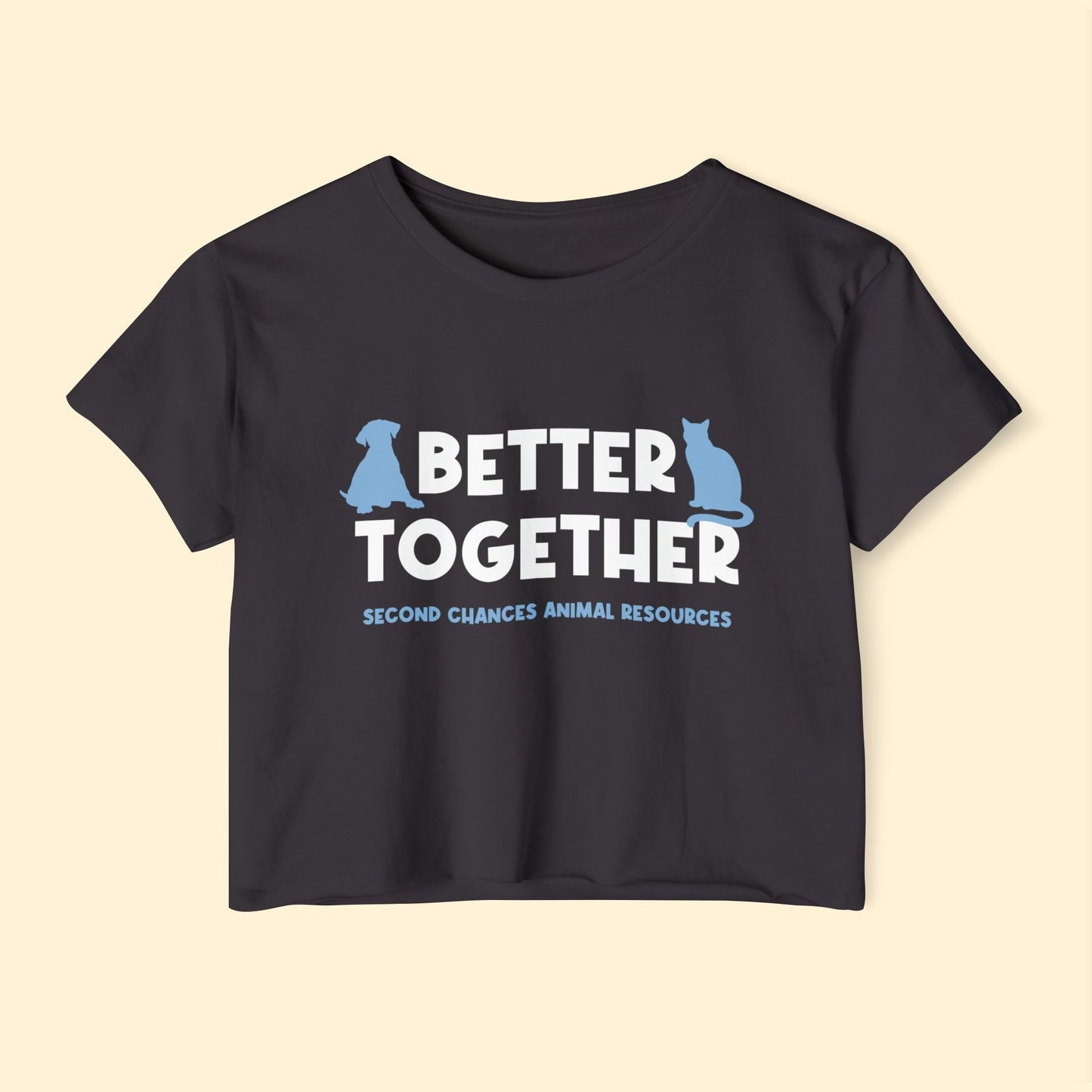 Better Together | FUNDRAISER for SCAR | Women's Festival Crop Top - Detezi Designs - 28972857551382426457