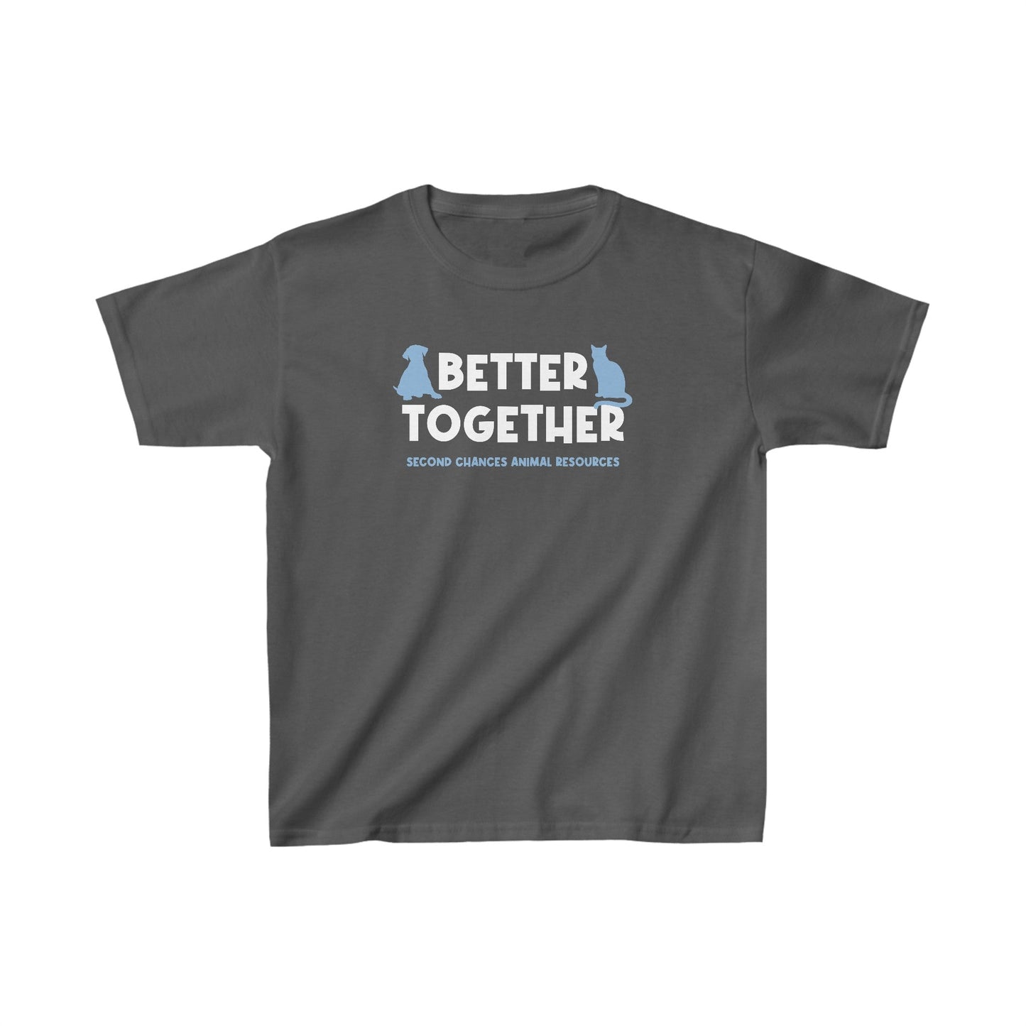 Better Together | FUNDRAISER for SCAR | **YOUTH SIZE** Tee - Detezi Designs - 10316134584223245872