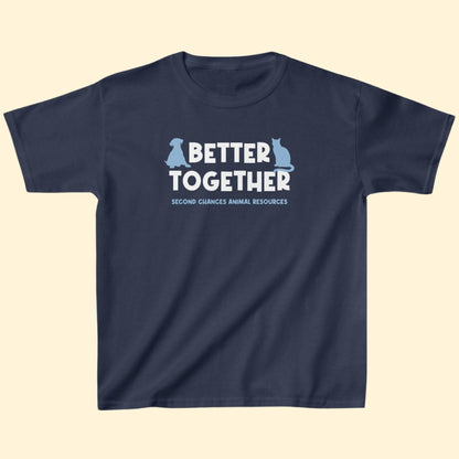 Better Together | FUNDRAISER for SCAR | **YOUTH SIZE** Tee - Detezi Designs - 75813118906726139400