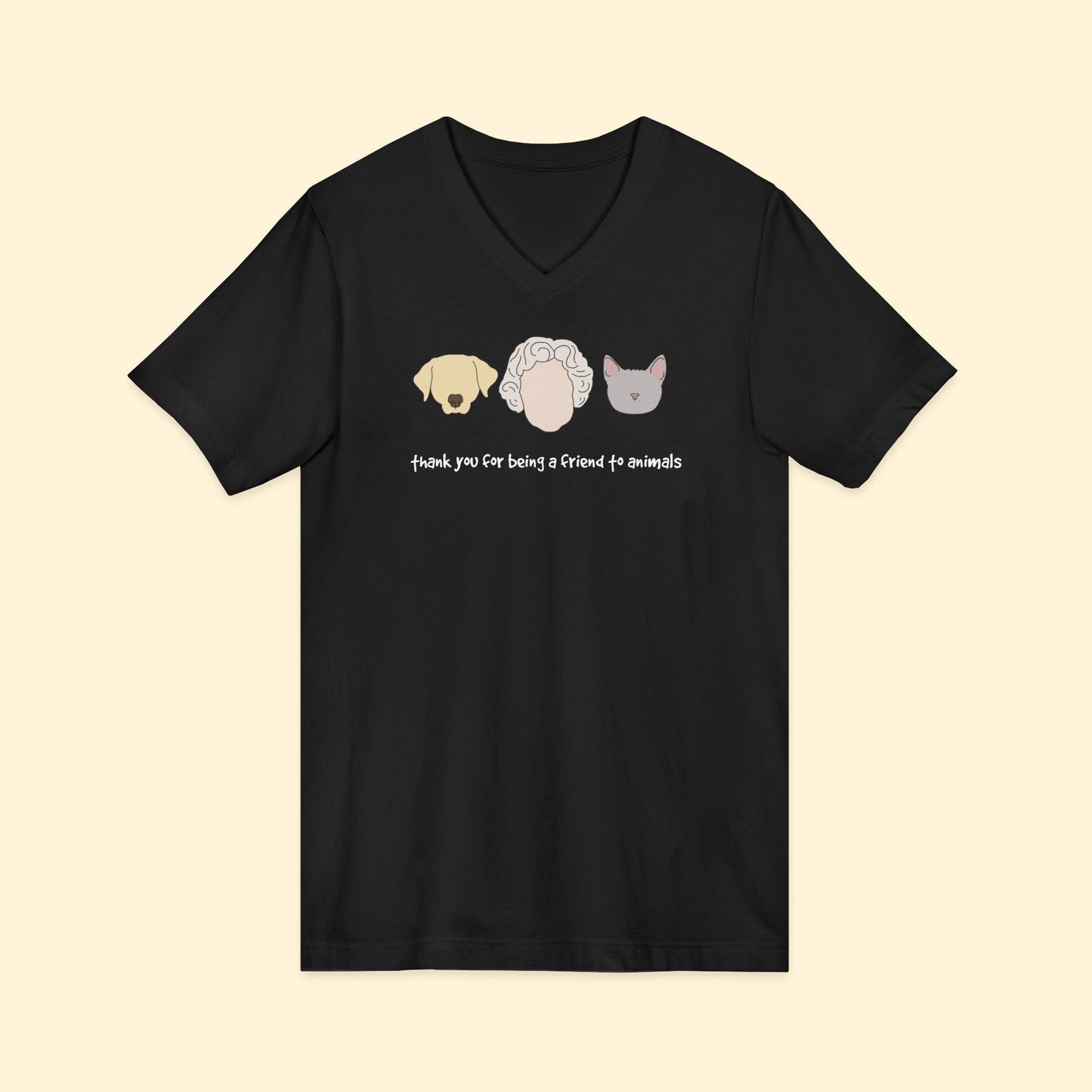 BettyWhiteChallenge | Unisex V - Neck Tee - Detezi Designs - 33369578283003115540