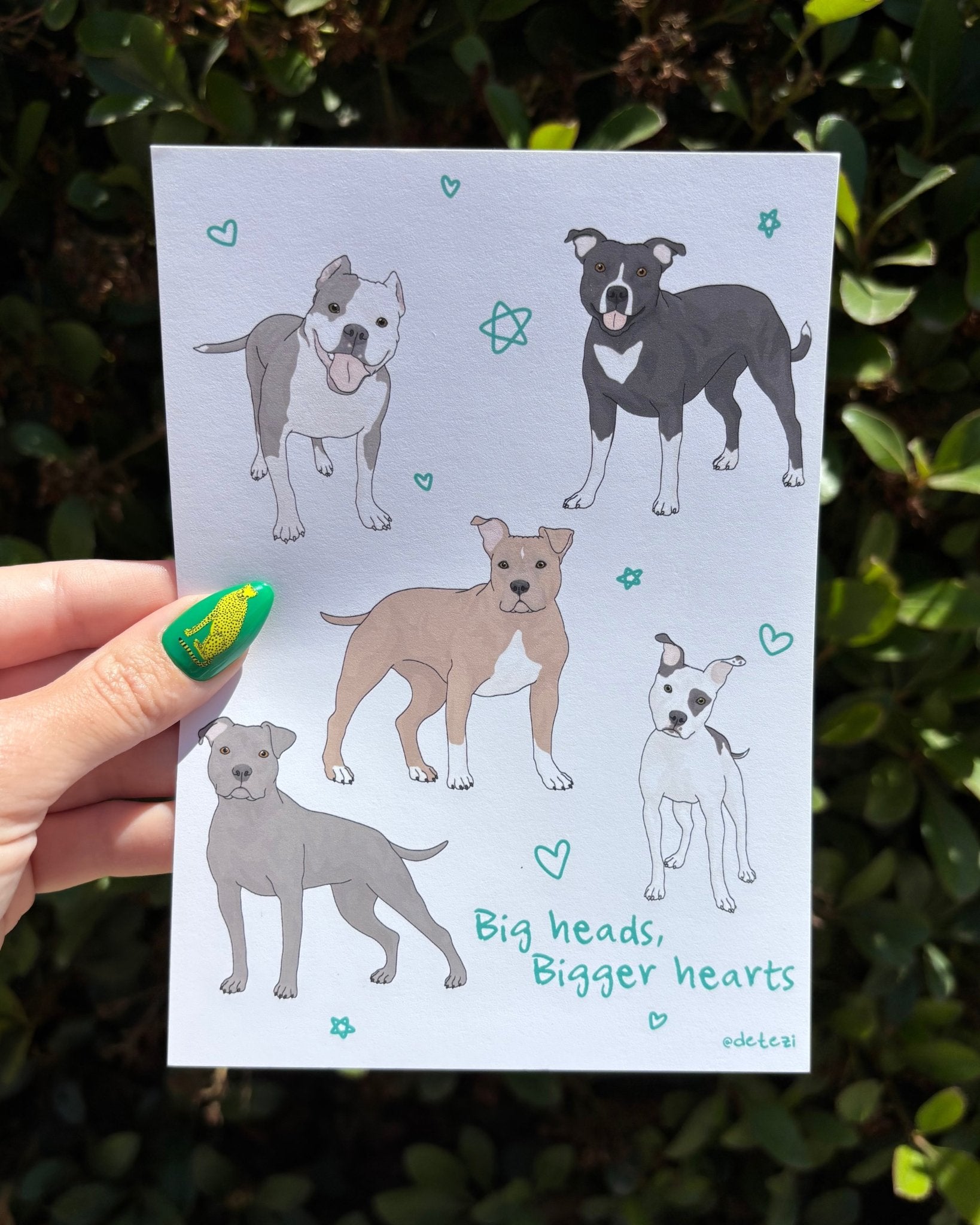 Big Heads, Bigger Hearts | Giclée Fine Art Print - Detezi Designs - 