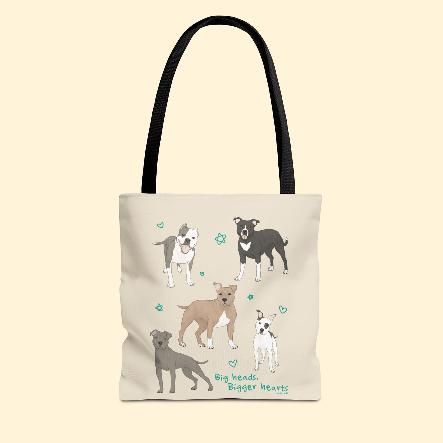 Big Heads, Bigger Hearts | Tote Bag - Detezi Designs - 29807804256946109265
