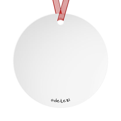 Big Yawn | Holiday Ornament - Detezi Designs - 31364339231139254914