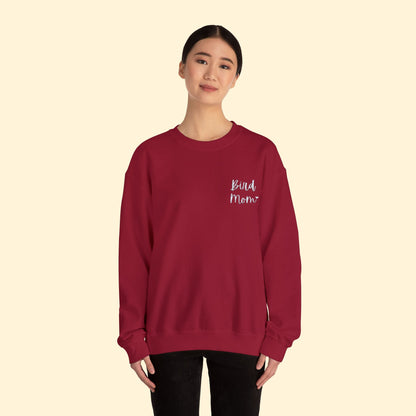 Bird Mom | Embroidered | Unisex Crewneck Sweatshirt - Detezi Designs - 10618276454494716434