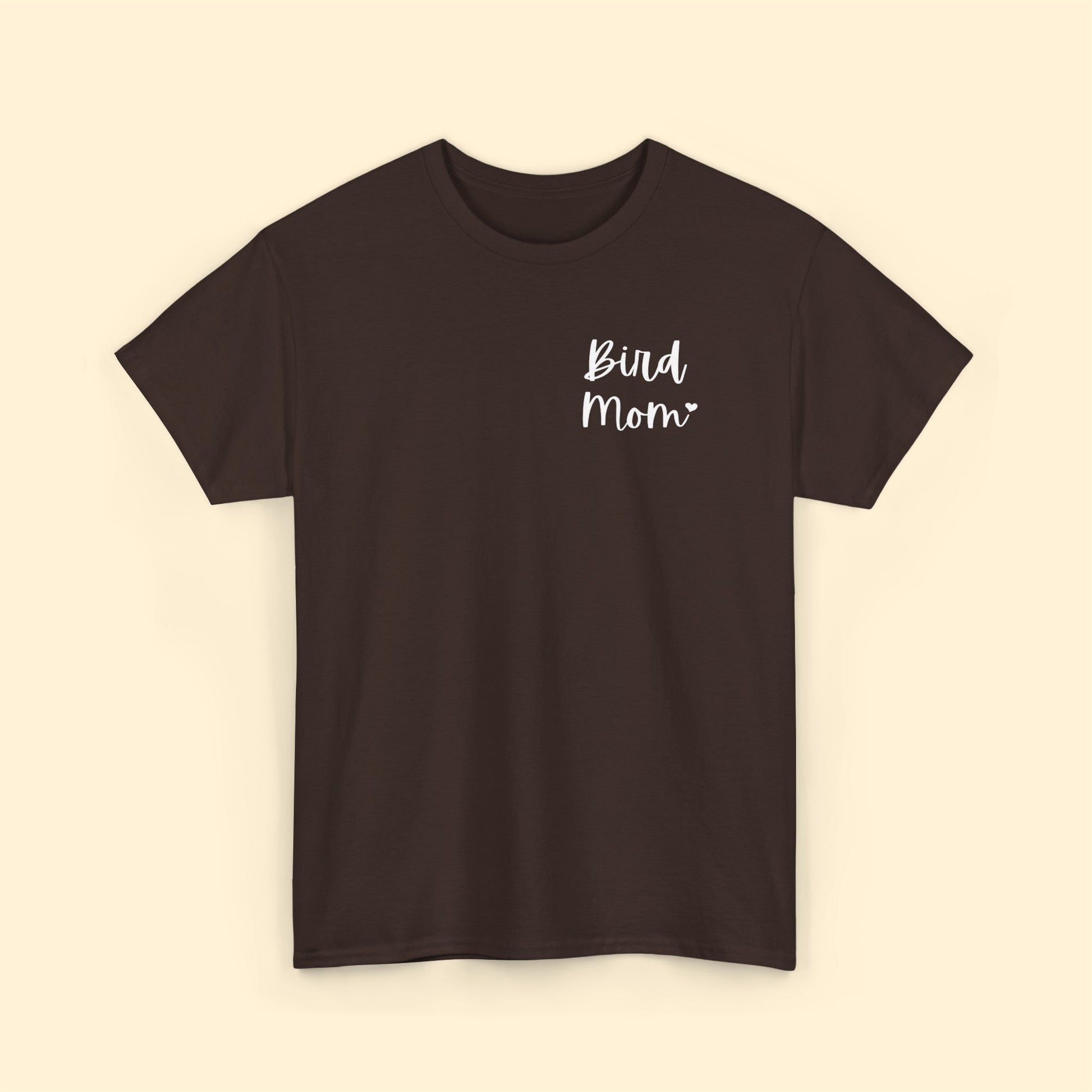 Bird Mom | Pocket Print | Unisex T-shirt - Detezi Designs-82643243230201906186