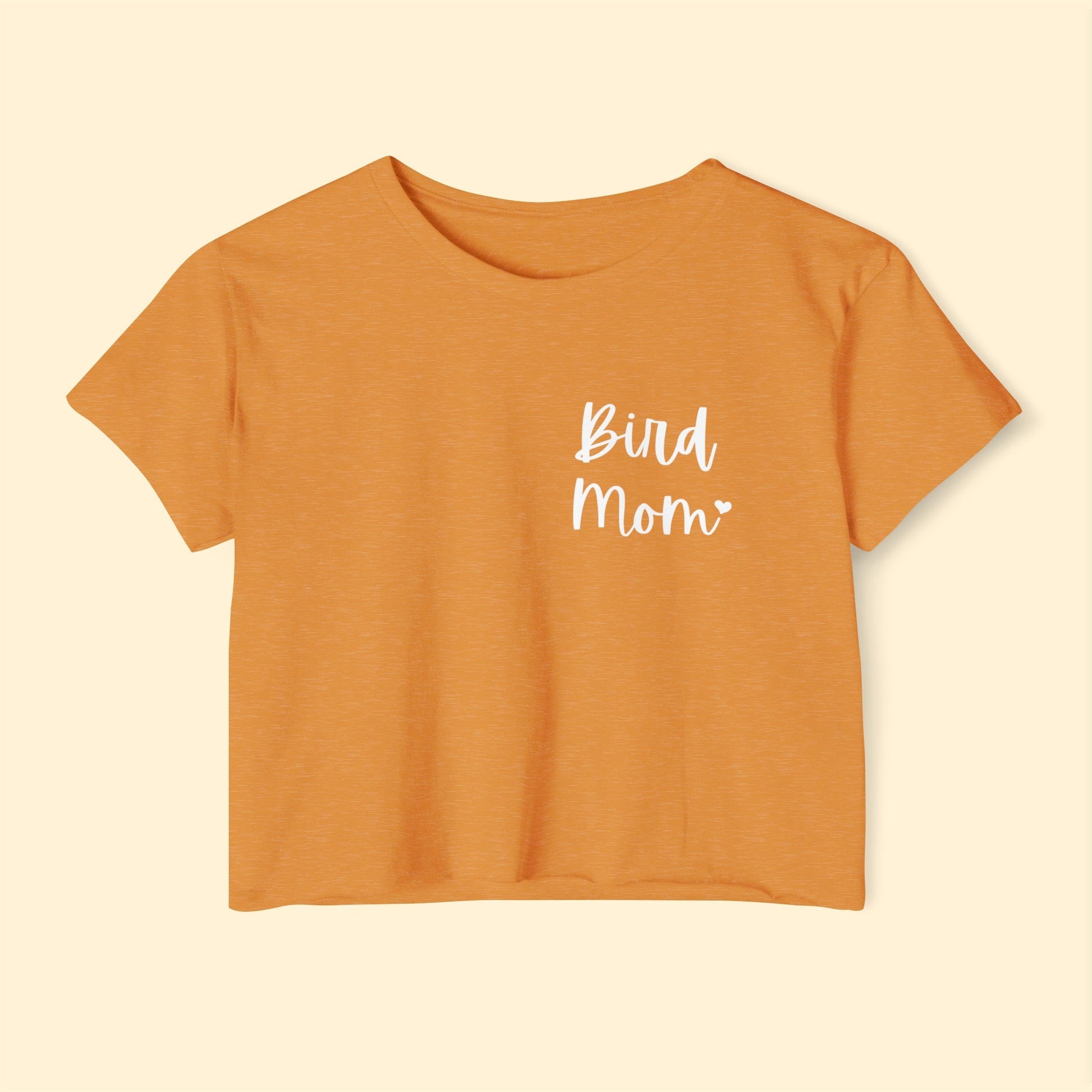 Bird Mom | Pocket Print | Women's Festival Crop Top - Detezi Designs-11798540214189173674