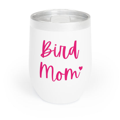 Bird Mom | Wine Tumbler - Detezi Designs-26897523774428059901