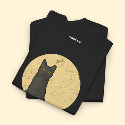 Black Cats Bring Good Luck | T-shirt - Detezi Designs - 48055608260512794328