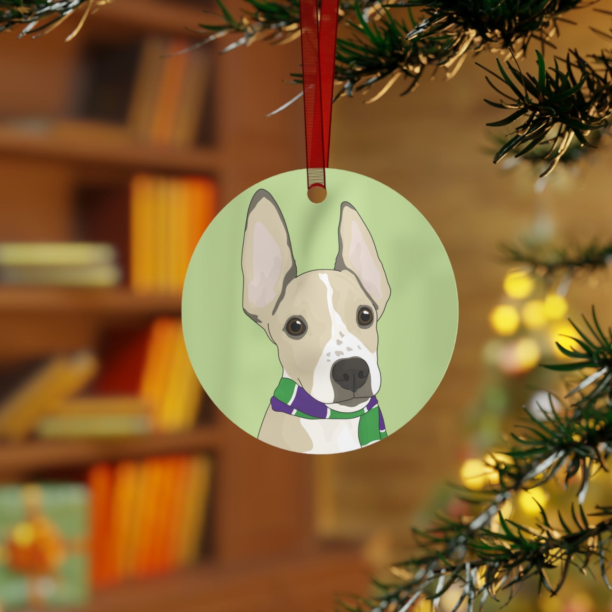 Black Dog Animal Rescue | FUNDRAISER | 2024 Holiday Ornament - Detezi Designs - 24830873464411383772