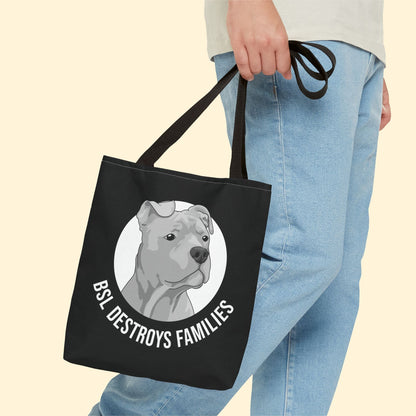 BSL Destroys Families | Tote Bag - Detezi Designs - 20405349991616104581