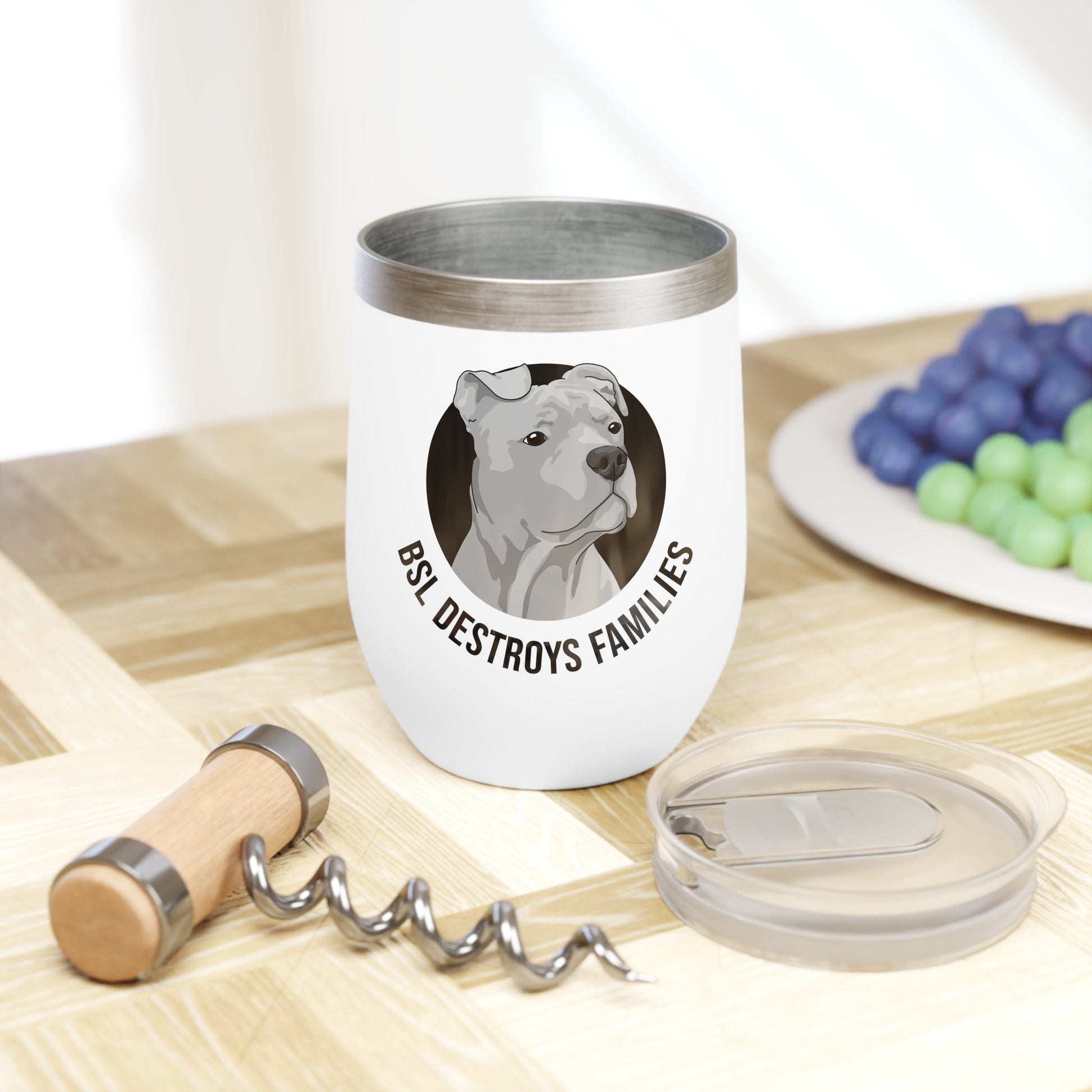 BSL Destroys Families | Wine Tumbler - Detezi Designs - 33840501843949760300