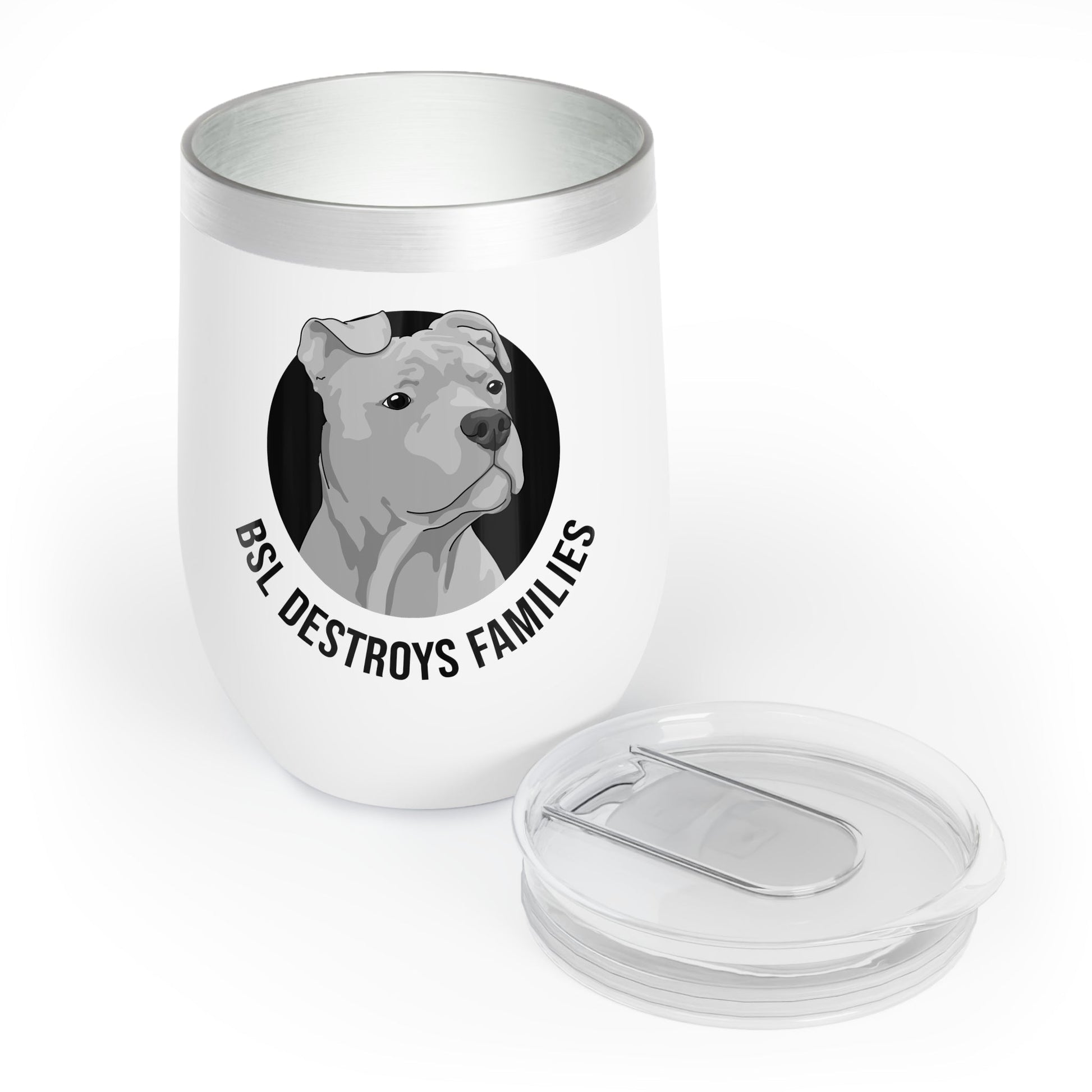 BSL Destroys Families | Wine Tumbler - Detezi Designs - 33840501843949760300