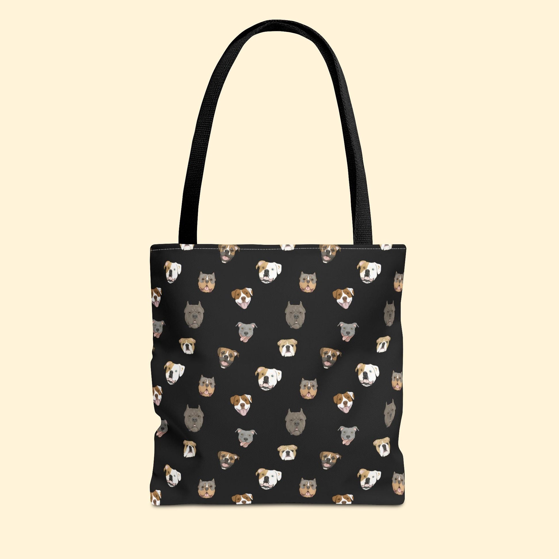 Bully Breed Faces | Tote Bag - Detezi Designs - 47013021570595996081