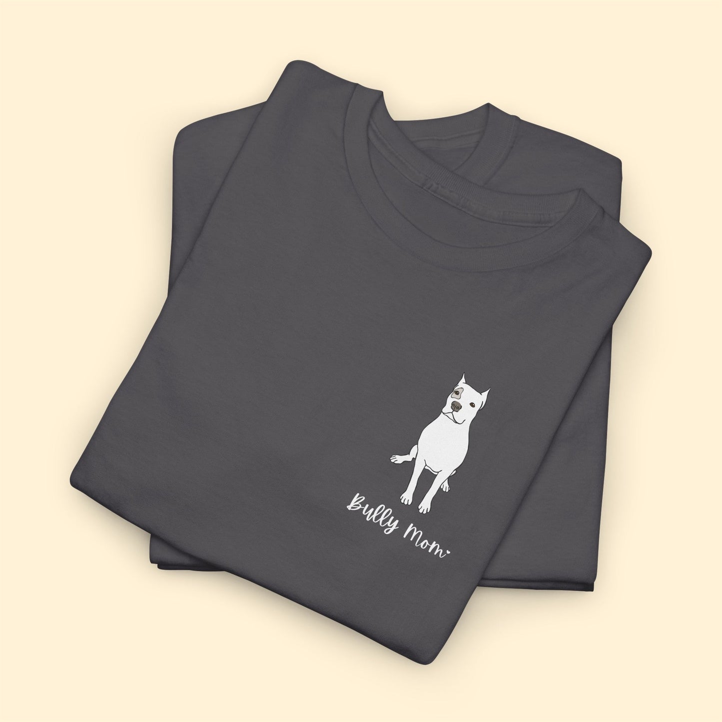 Bully Mom | Pocket Print | Unisex T-shirt - Detezi Designs-45517485164654522865