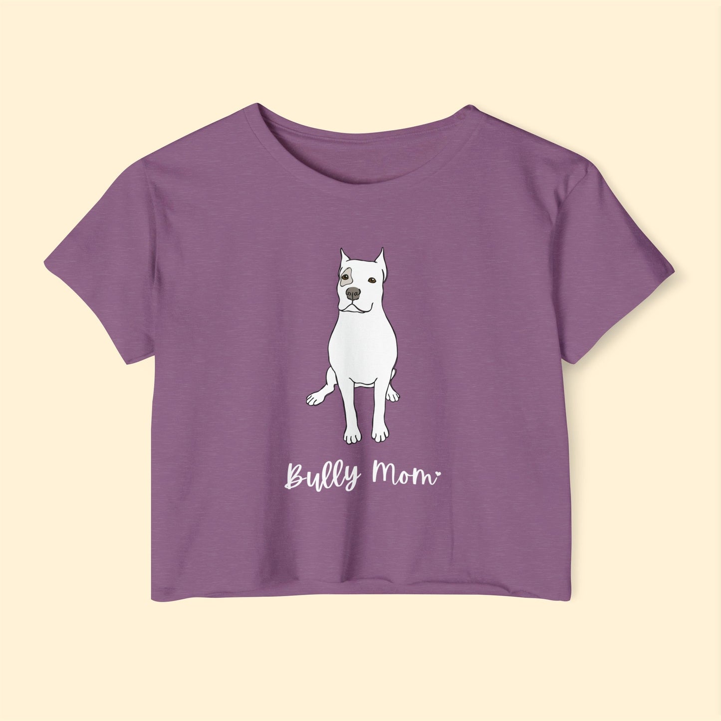 Bully Mom | Pocket Print | Women's Festival Crop Top - Detezi Designs-12781130069389260353