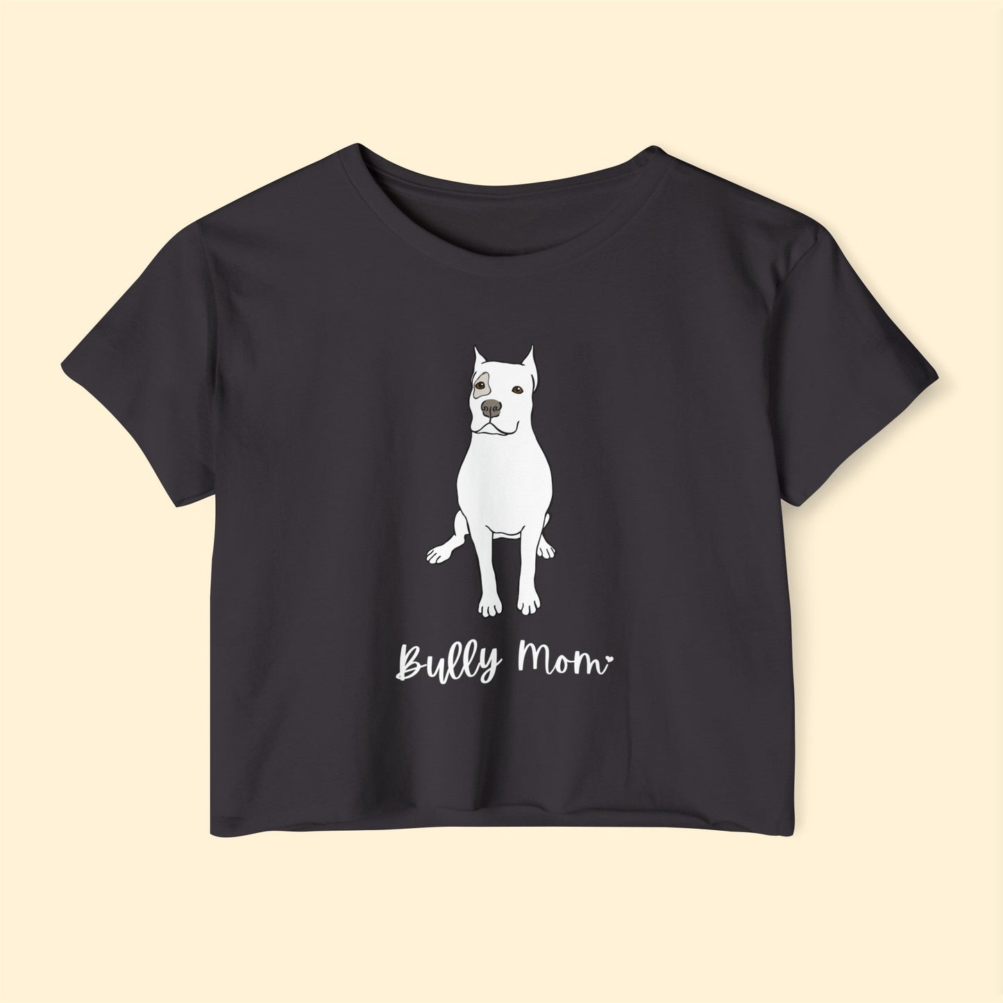 Bully Mom | Pocket Print | Women's Festival Crop Top - Detezi Designs-21216797904421812893