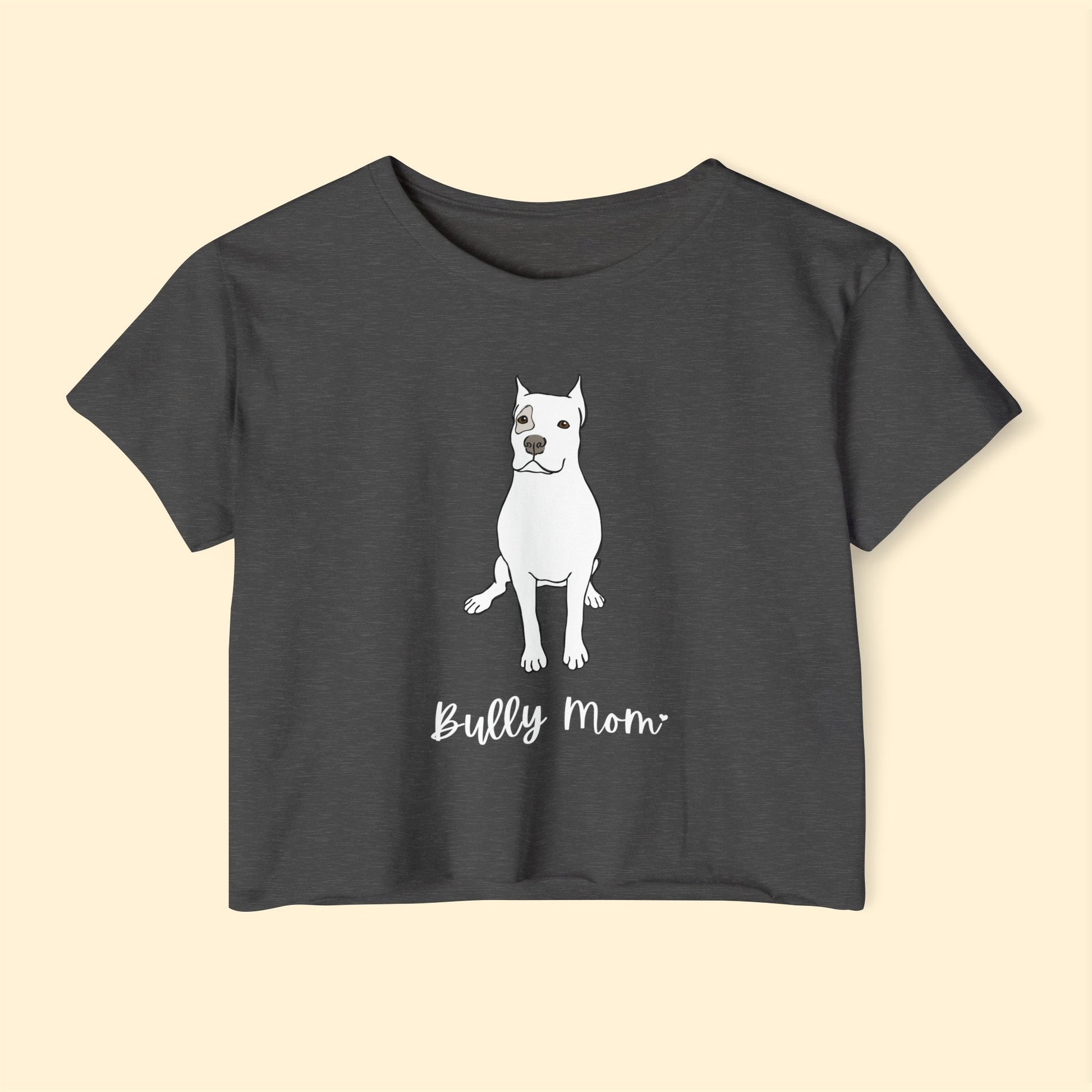 Bully Mom | Pocket Print | Women's Festival Crop Top - Detezi Designs-23348464262257248518