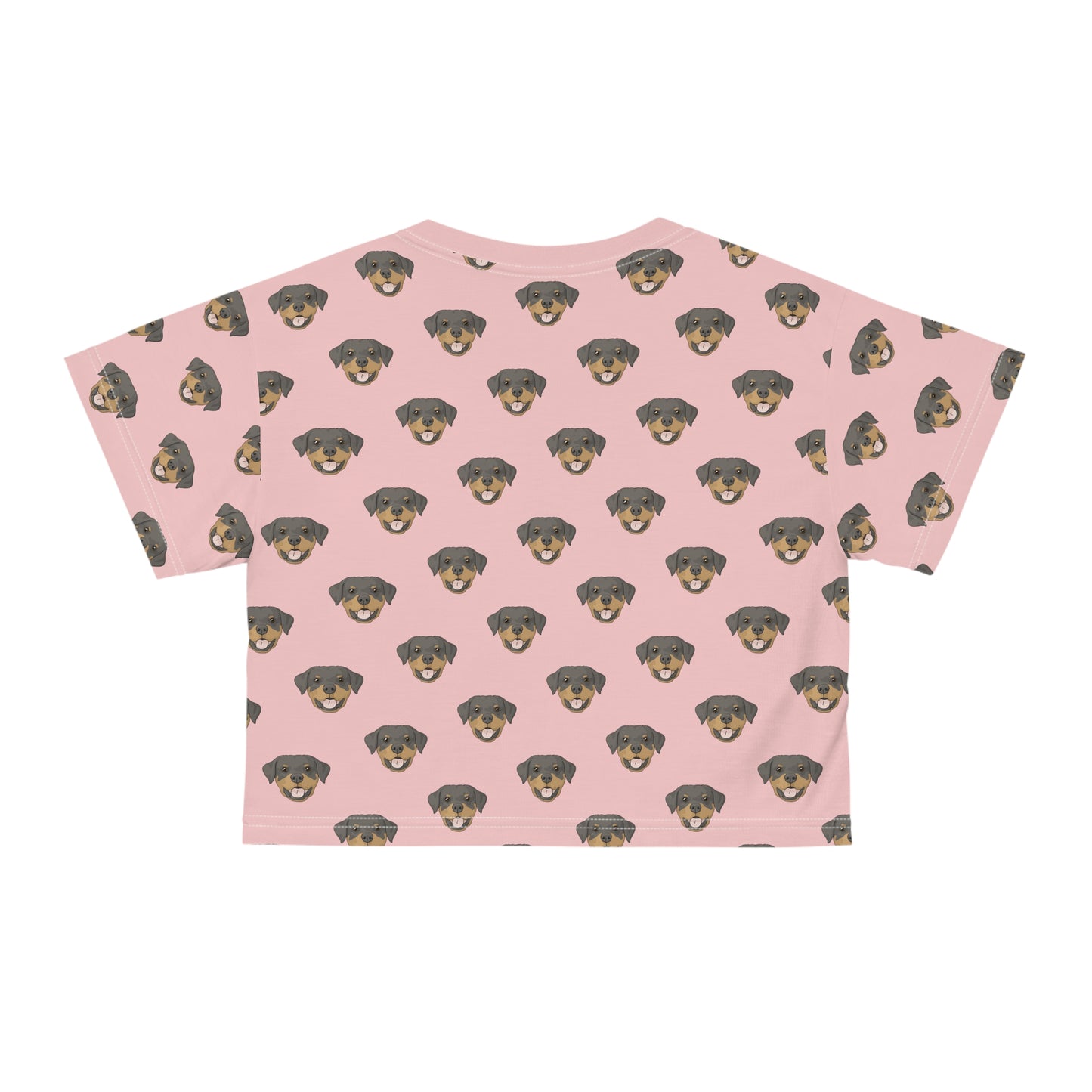 Rottweiler Faces | Crop Tee