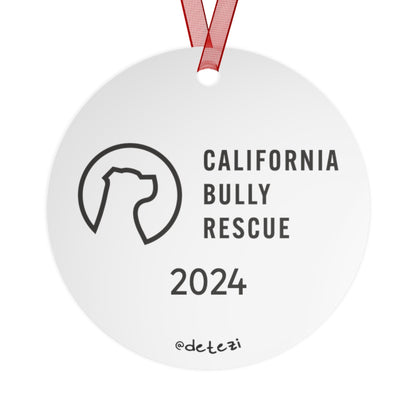 California Bully Rescue | FUNDRAISER | 2024 Holiday Ornament - Detezi Designs - 33345830025062482310