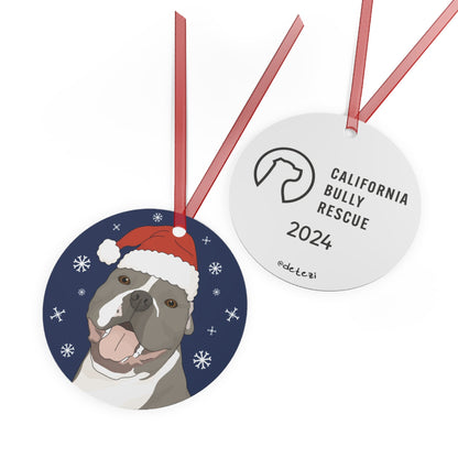 California Bully Rescue | FUNDRAISER | 2024 Holiday Ornament - Detezi Designs - 33345830025062482310