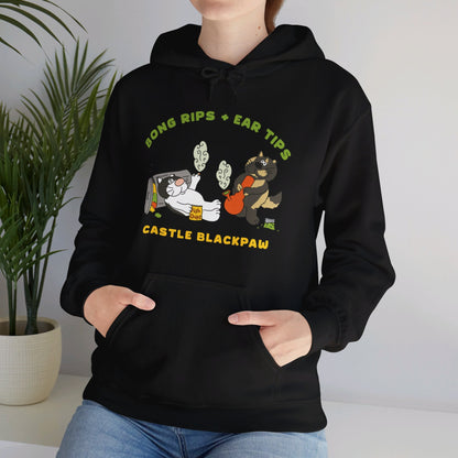 Castle Blackpaw | FUNDRAISER | Hooded Sweatshirt - Detezi Designs - 32380137401016256152