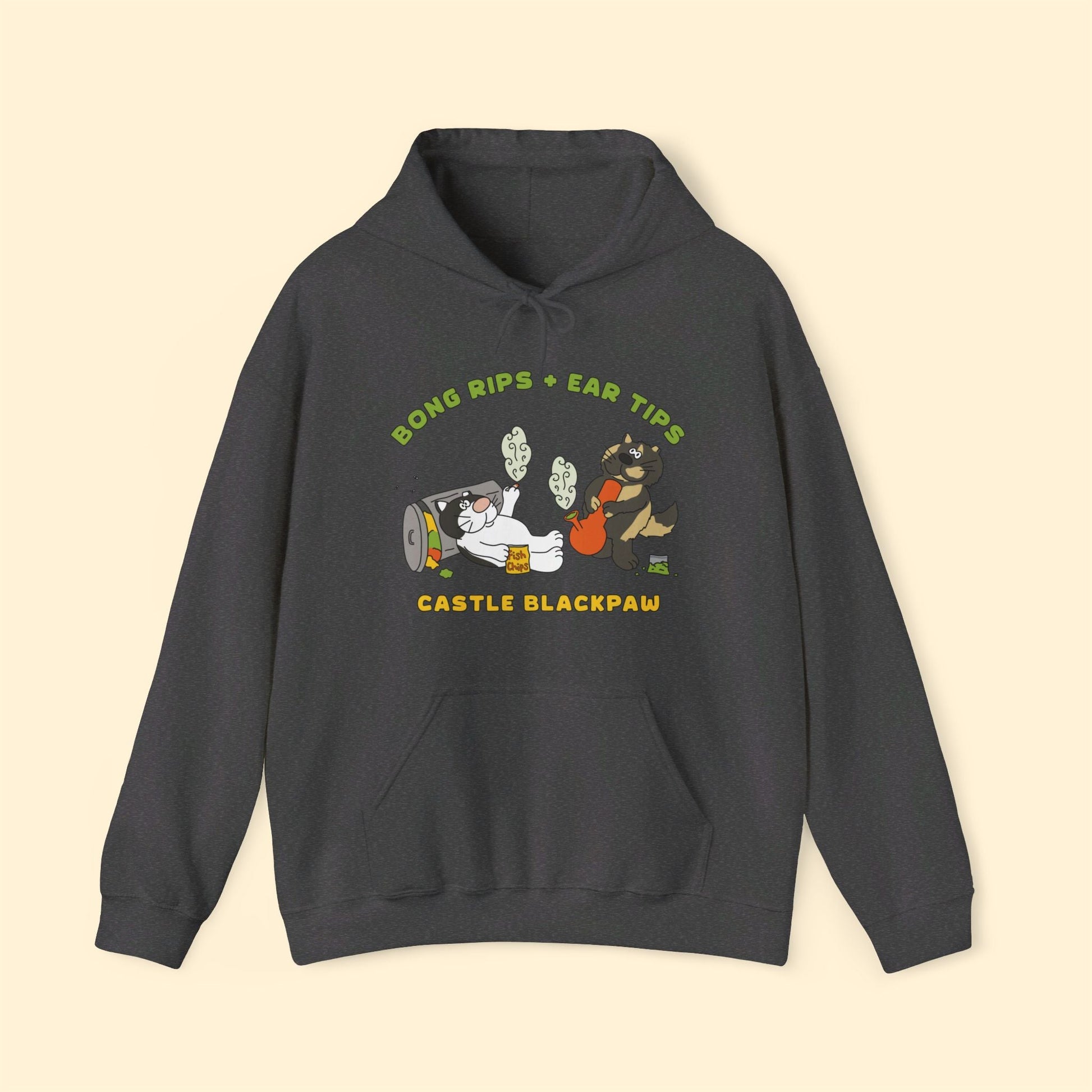 Castle Blackpaw | FUNDRAISER | Hooded Sweatshirt - Detezi Designs - 54457930600962312125