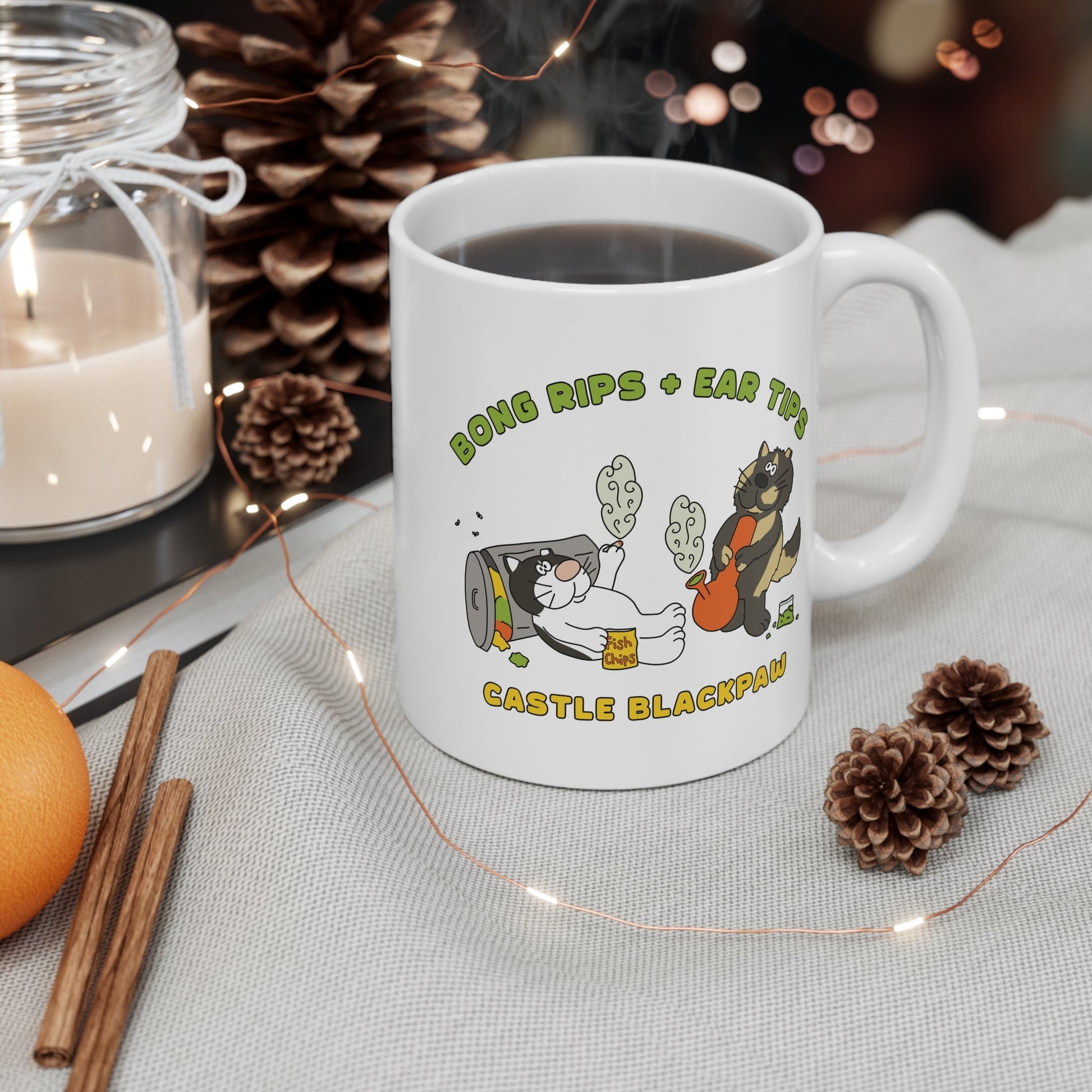 Castle Blackpaw | FUNDRAISER | Mug - Detezi Designs - 16294030701302606752