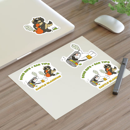 Castle Blackpaw | FUNDRAISER | Sticker Sheet - Detezi Designs - 26186779957342634389