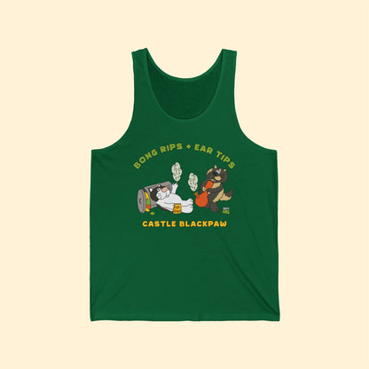 Castle Blackpaw | FUNDRAISER | Unisex Jersey Tank - Detezi Designs - 18898140853237420096