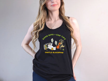 Castle Blackpaw | FUNDRAISER | Unisex Jersey Tank - Detezi Designs - 18898140853237420096