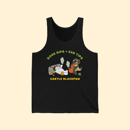 Castle Blackpaw | FUNDRAISER | Unisex Jersey Tank - Detezi Designs - 21831052330971285867