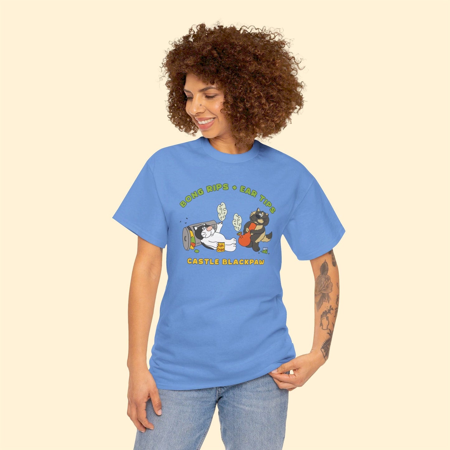 Castle Blackpaw | FUNDRAISER | Unisex T - shirt - Detezi Designs - 13882848501993090929