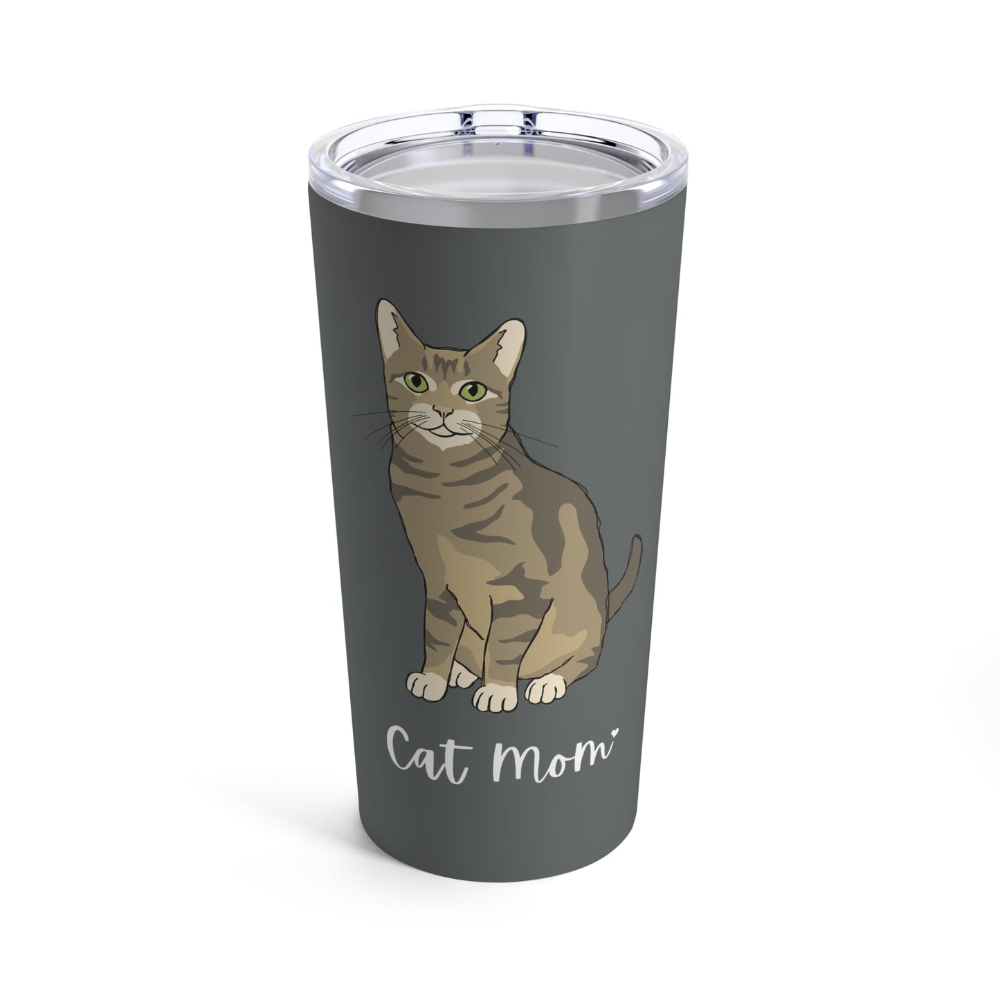 Cat Mom | Tabby Cat | Tumbler - Detezi Designs-77818028429104106298