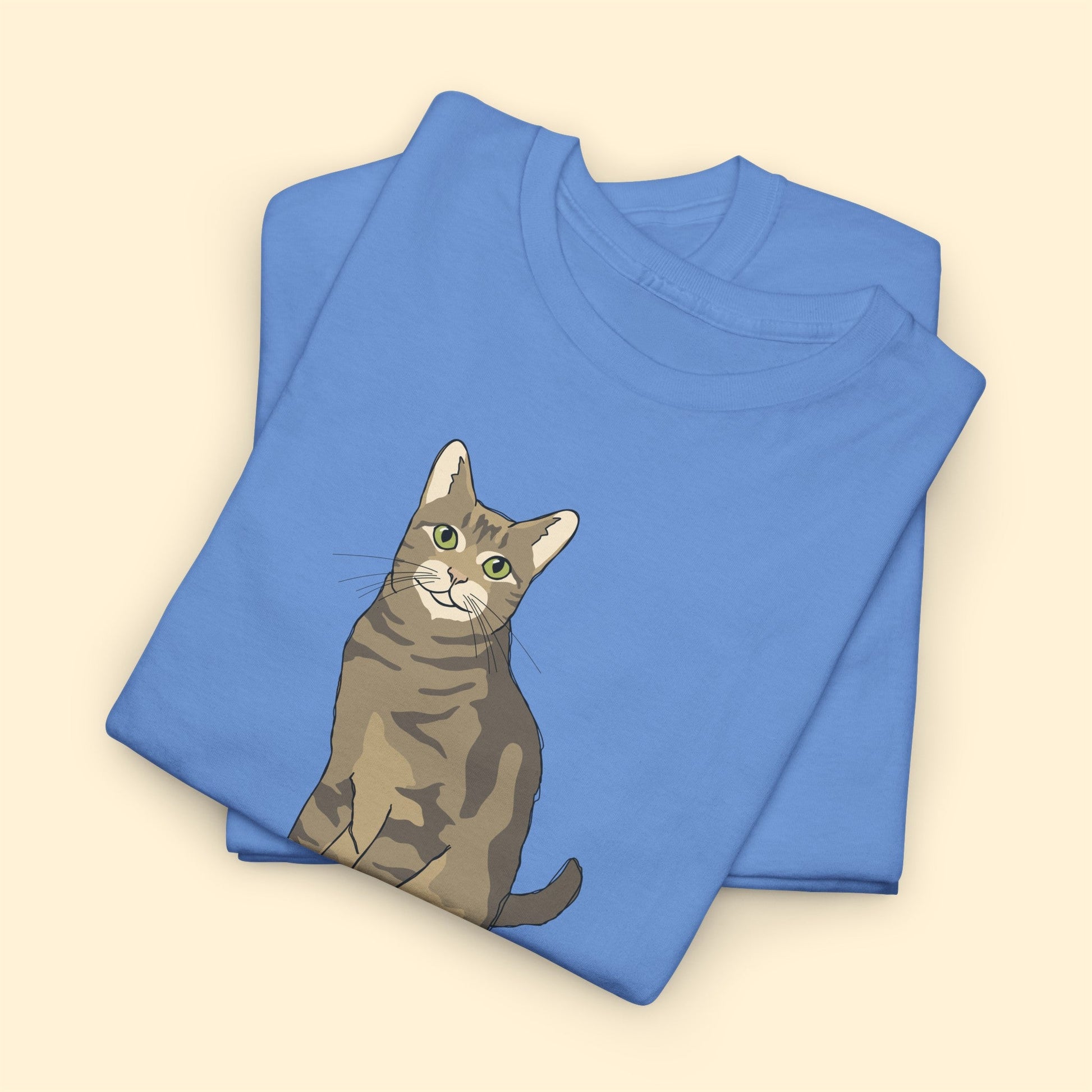 Cat Mom | Tabby Cat | Unisex T-shirt - Detezi Designs-57430950636707360303