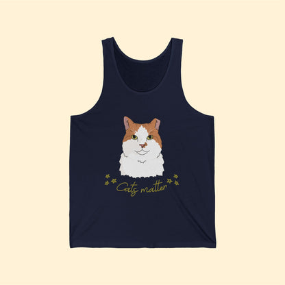 Cats Matter | Unisex Tank - Detezi Designs-38433954849564639459