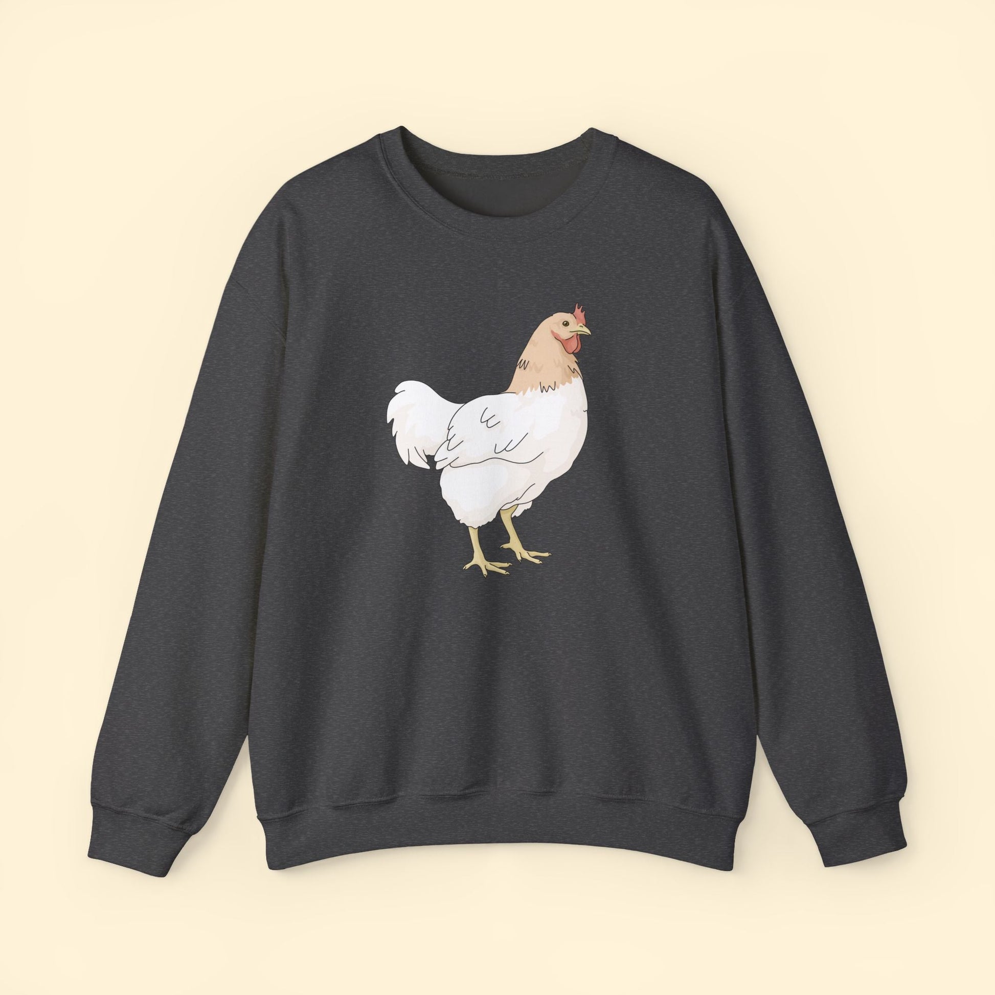 Chicken | Crewneck Sweatshirt - Detezi Designs - 12503012390856444079