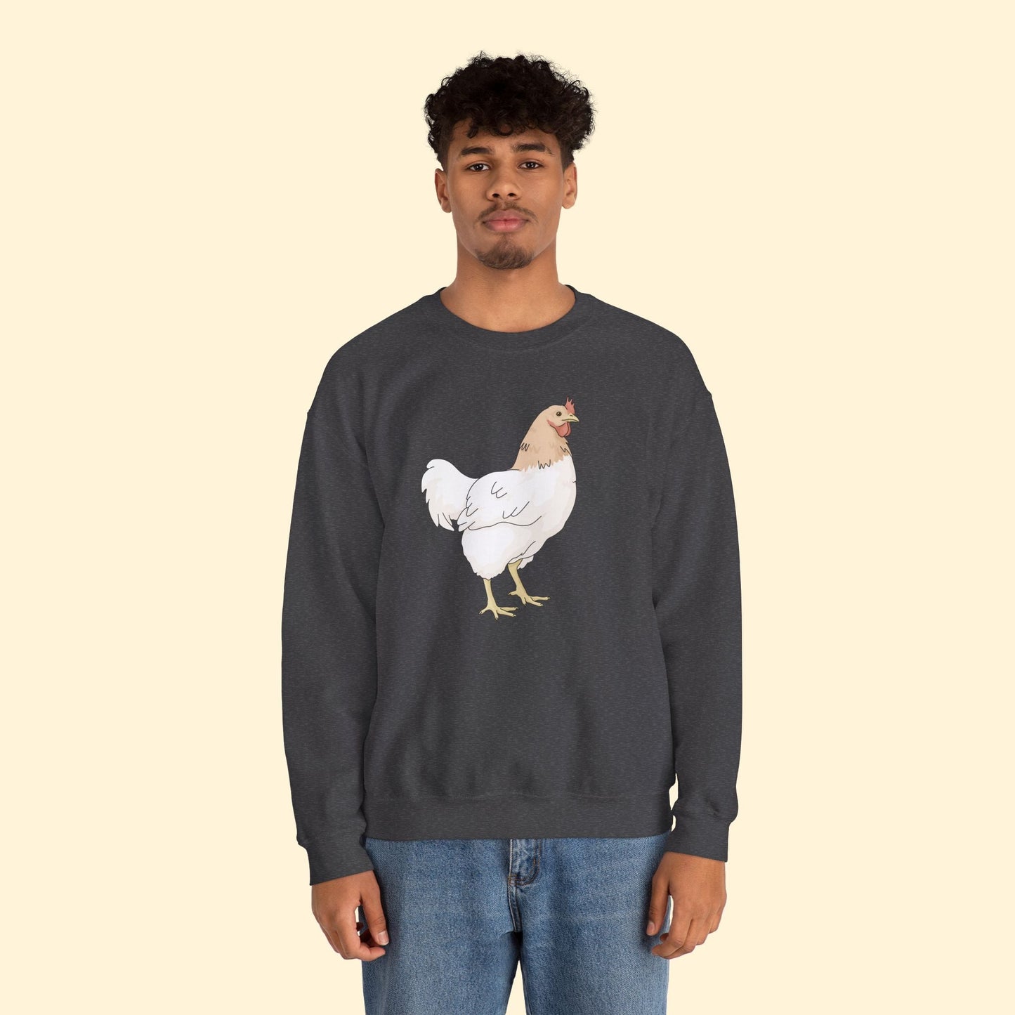 Chicken | Crewneck Sweatshirt - Detezi Designs - 78092025298025068795