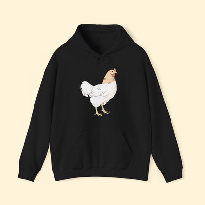 Chicken | Hooded Sweatshirt - Detezi Designs - 13589294425728842465