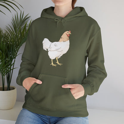 Chicken | Hooded Sweatshirt - Detezi Designs - 17573302897997092263