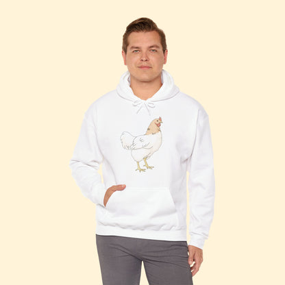 Chicken | Hooded Sweatshirt - Detezi Designs - 17573302897997092263