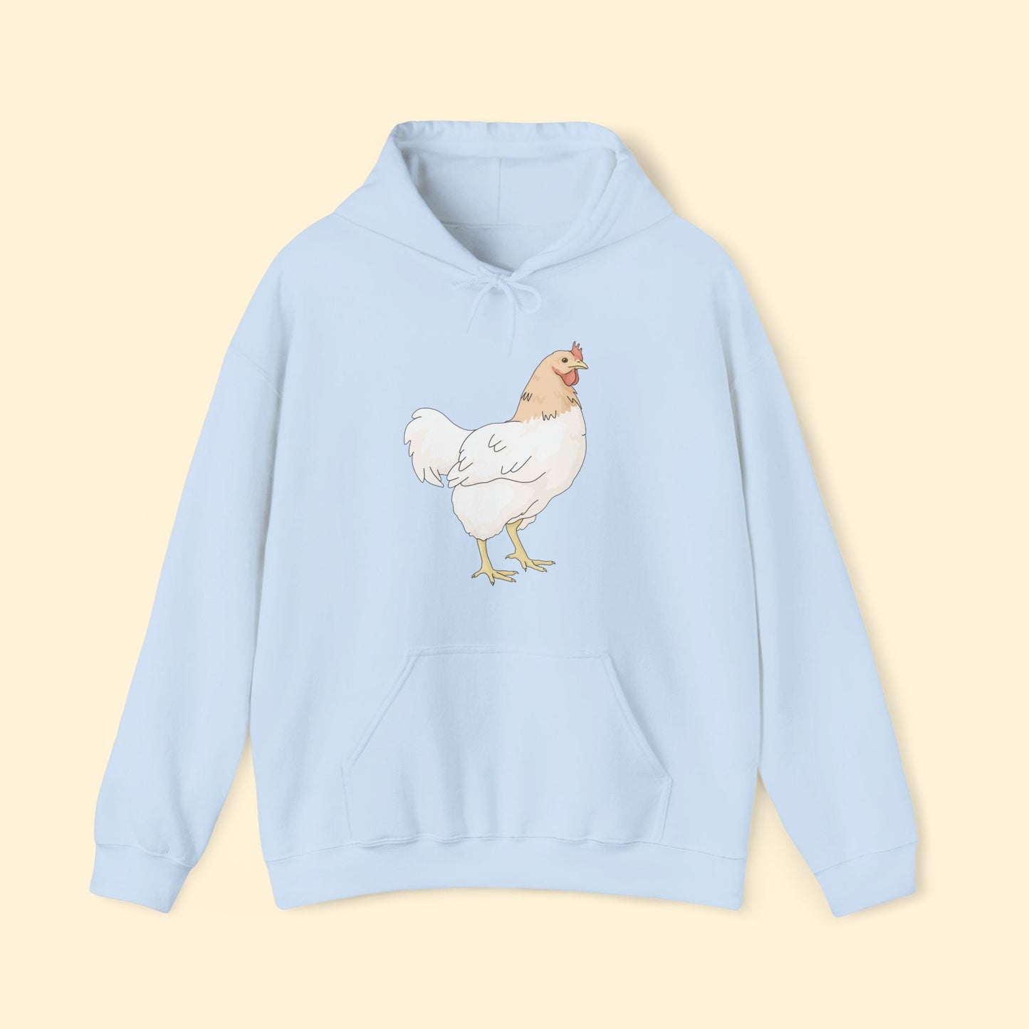 Chicken | Hooded Sweatshirt - Detezi Designs - 29162153592123905368