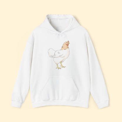 Chicken | Hooded Sweatshirt - Detezi Designs - 30996188177446278777