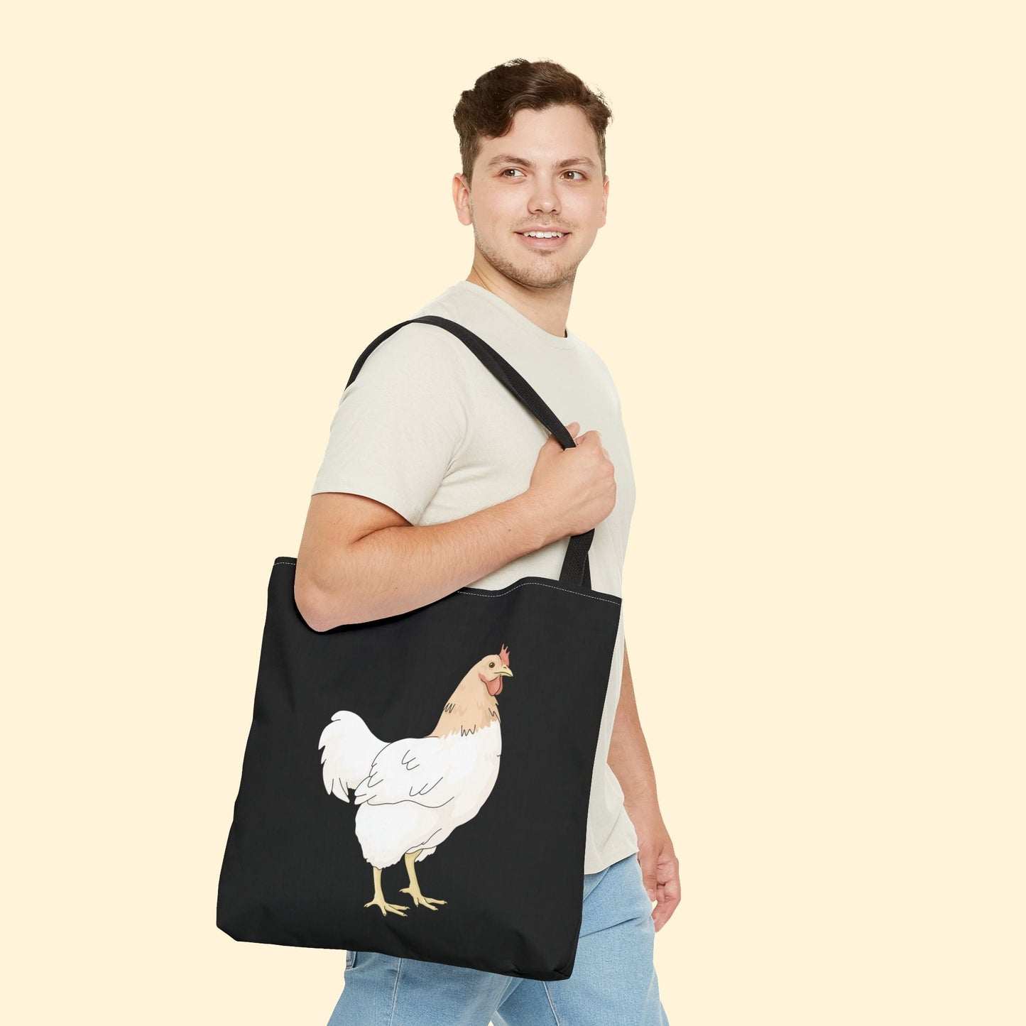 Chicken | Tote Bag - Detezi Designs - 38460407470018916481